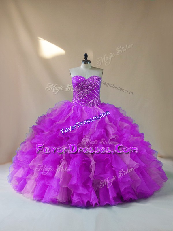 Classical Ball Gowns Sweet 16 Quinceanera Dress Multi-color Sweetheart Sleeveless Lace Up