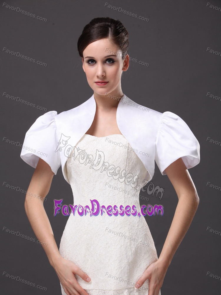 White Satin Jacket For Wedding Party and Other Occasion