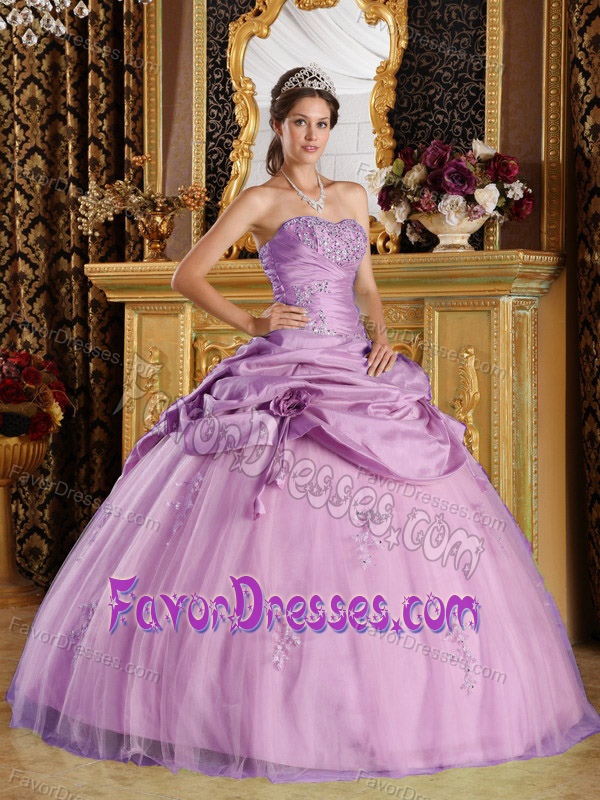 Rose Pink Ball Gown Quinceanera Dress with Beading