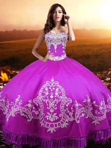 Excellent Sleeveless Lace Up Floor Length Beading and Appliques Sweet 16 Quinceanera Dress